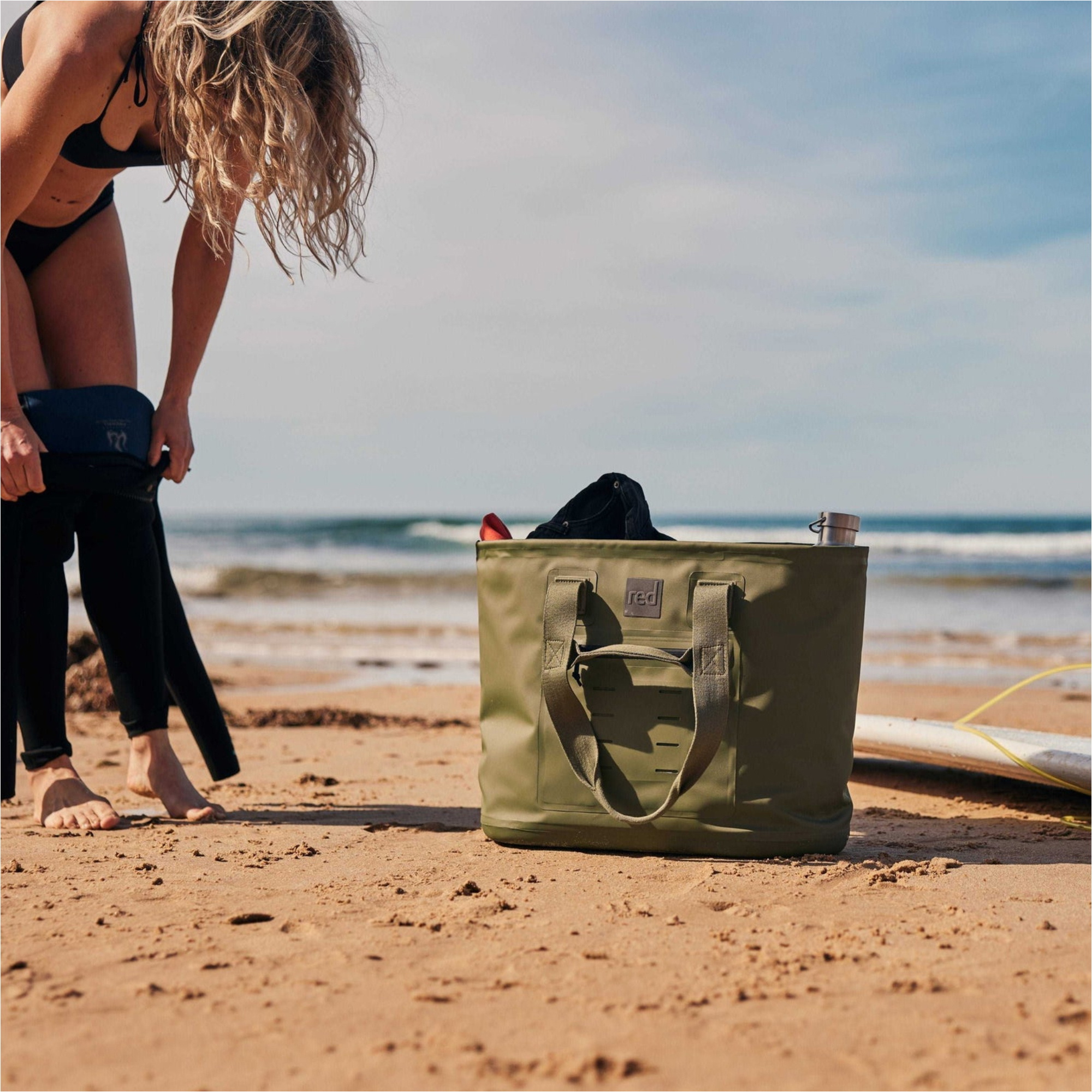 Sac Fourre-tout étanche Red Paddle Co Adventure 33L 002-006-005-0006 - Olive